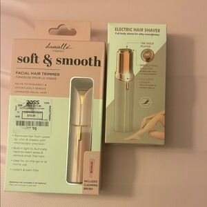 Soft & Smooth Facial Hair Trimmer - Pink
